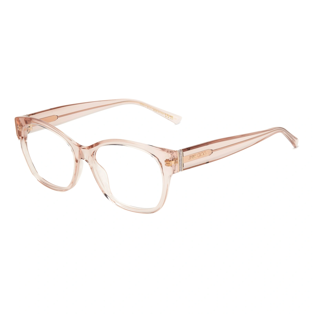 Jimmy Choo Jc Fwm Women Optical Frame Nude Mittaloptics