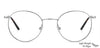 CALVIN KLEIN CK19119 008 Unisex Optical Frame Silver Gunmetal