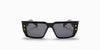 BALMAIN BPS-128A-54 Unisex Sunglasses Black/Gold