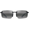 MAUI JIM MJ 626-02 Unisex Sunglass Black