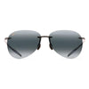 MAUI JIM MJ0421S 001 63 - 3 pcs MAUI JIM Black Aviator