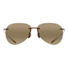 MAUI JIM MJ0421S 002 63 - 3 pcs MAUI JIM Brown Aviator