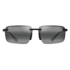 MAUI JIM MJ626 02 61 - Sheet supra MAUI JIM Black Square