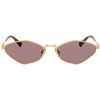 MIU MIU SMU 56Z 5AK-20I 56 - Metal full MIU MIU Gold brown Ladies