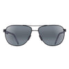 MAUI JIM MJ0728S 001 62 - Sheet full MAUI JIM Black Square