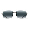 MAUI JIM MJ0422S 001 64 - 3 pcs MAUI JIM Black Square