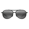 MAUI JIM MJ438 02 60 - Sheet full MAUI JIM Black Aviator