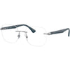 RAYBAN RB 6504I 2538 Unisex Optical Frame Silver