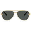 VERSACE VE2283 100287 61 - Metal full VERSACE Gold Aviator