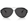 BURBERRY B 4377 3001/87 Unisex Sunglasses BLACK