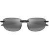 MAUI JIM MJ0676S 001 63 - Sheet supra MAUI JIM Black Square