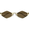 GUCCI GG1604S 002 Women Sunglass Gold