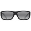 MAUI JIM MJ 123-02W Men Sunglass Black