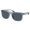 COACH HC 8367U 575887 Men Sunglasses TRANSPARENT BLUE
