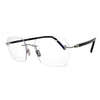 TOM FORD TF5934 016B 54 - 3 pcs TOMFORD Silver Hex