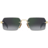 DAVID BECKHAM 7109/S PEF 55 - 3 pcs DAVID BECKHAM GREEN Square