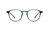MODO 7013 TEAL ROUND Unisex Optical Frame Transparent Teal Blue