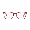 Ray-Ban RB 1592 3852 Kid Optical Frame Polished Red On Transparent