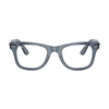 Ray-Ban RB4340-V 8223 Unisex Optical Frame Polished Transparent Dark Blue