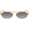MIU MIU SMU 54Z 5AK-30C 53 - Metal full MIU MIU Gold Ladies