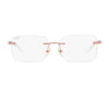 RB 6483I 3094 RAYBAN TP SQUARE ROSE GOLD