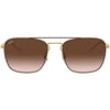 RAYBAN RB3588 9055/13 - Metal full Rayban Black gold Square