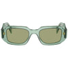 PRADA SPR 17W 11R-10E Women Sunglass Sage Crystal