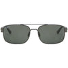 RAYBAN RB3687 004/58 - Metal full Rayban Black Square