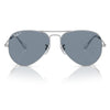 RAYBAN RB3025 003/02 58 - Metal full Rayban Silver blue Aviator