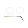 LINDBERG LB 2518 52 Unisex Optical Frame Clear
