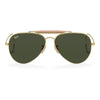 RAYBAN RB3030 L0216 58 - Metal full Rayban Gold Aviator