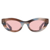 SALVATORE FERRAGAMO SF2062E 314 49 - Sheet full SALVATORE FERRAGAMO Brown Cateye