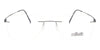 SILHOUETTE 5502 BS 6560 Unisex Optical Frame BLACK