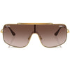 RAYBAN RB3897 001/13 - Metal full Rayban Gold brown Square