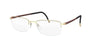 SILHOUETTE 5428 20 6052 Unisex Optical Frame GOLD