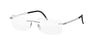 SILHOUETTE 5470 60 6052 Women Optical Frame Silver