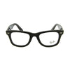 Ray-Ban RB4340-V 2000 Unisex Optical Frame Polished Black