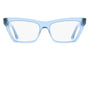 SALVATORE FERRAGAMO SF3021 450 54 - Sheet full SALVATORE FERRAGAMO Blue Cateye