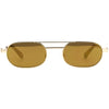 OFF-WHITE OERI 123 7676 Unisex Sunglass Gold