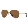 RAYBAN RB3025I 001/57 58 - Metal full Rayban Gold Aviator