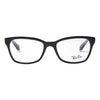 Ray-Ban RB1591 3529 - Kid Optical Frame Shiny black and transparent crystal