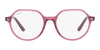 Ray-Ban RB9095V 3898 Kid Optical Frame Transparent Pink