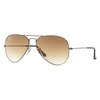 RAYBAN RB3025I 004/51 58 - Metal full Rayban Gunmetal Aviator
