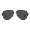 COACH HC 7121 938187 Men Sunglasses Matte Gunmetal