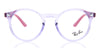 Ray-Ban RB1594 3810 Kid Optical Frame Transparent violet