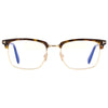 TOM FORD TF 5801-B 052 Men Optical Havana and Gold