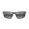 MAUI JIM MJ606-02 Men Sunglasses Satin Black