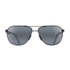 MAUI JIM MJ728-2M Men Sunglasses Matte Black