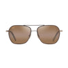 MAUI JIM MJ877-01 Men Sunglasses Dark Brown