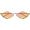 GUCCI GG1604S 004 Women Sunglass Gold